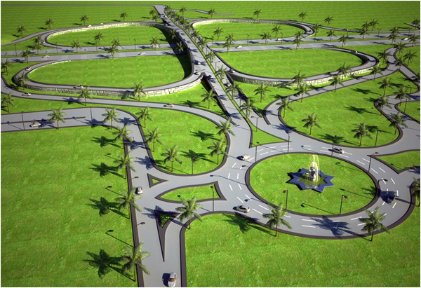 CDA's computer generated image of the proposed I-8 chowk scheme