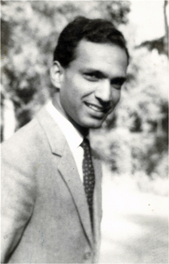 Hussain as a young district commissioner, 1960