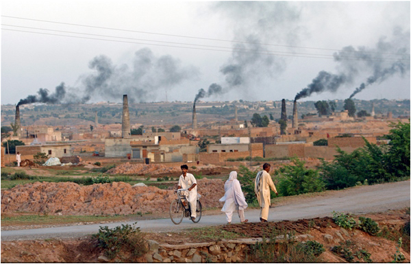 Brick kilns in Rawalpindi