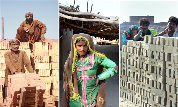 Bonded laborers in Sindh