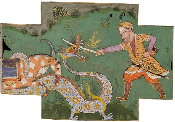 Illustrated folios from the Shahnama