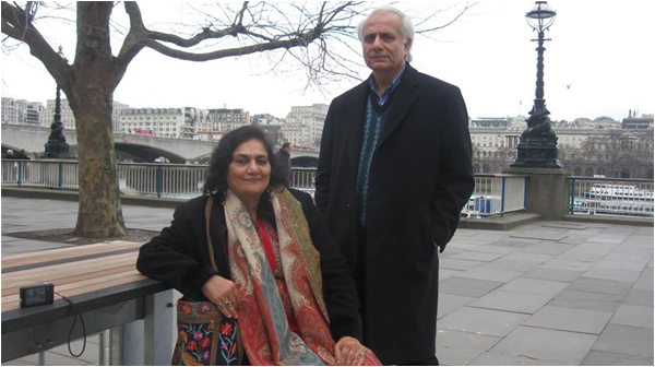 Madeeha Gauhar and Shahid Nadeem
