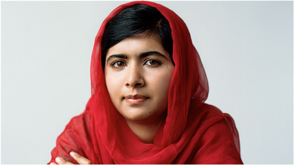 Girls' education rights activist Malala Yousafzai