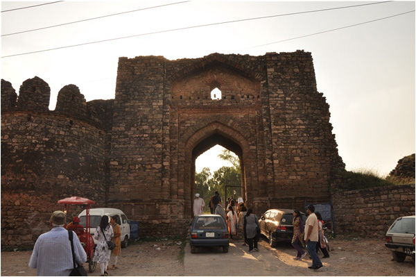 Rawat Fort's main entrance gate - Photo Courtesy Rana Shahid