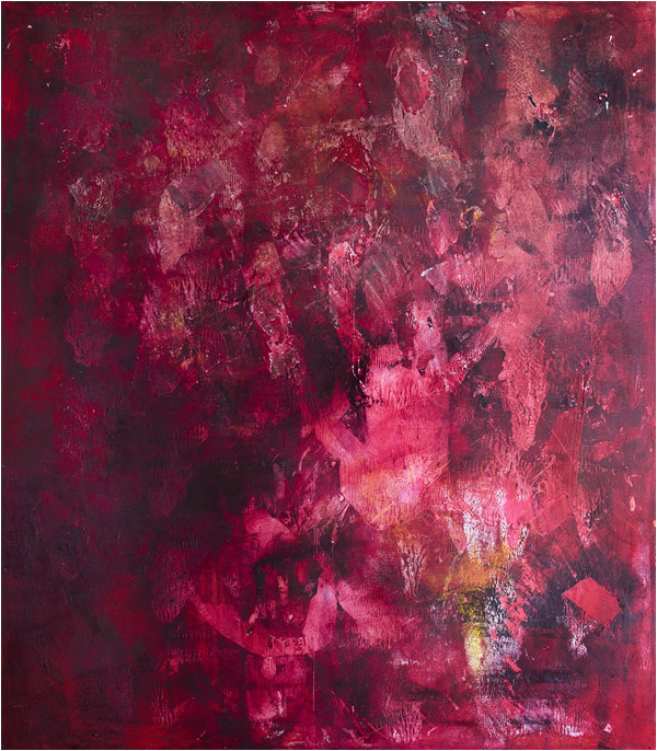Earth In My Bones XVI - Oil and Gesso on Canvas - 100 x 120 cm