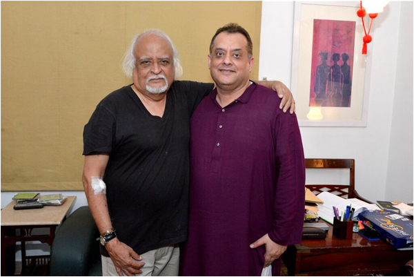 Anwar Maqsood with the author