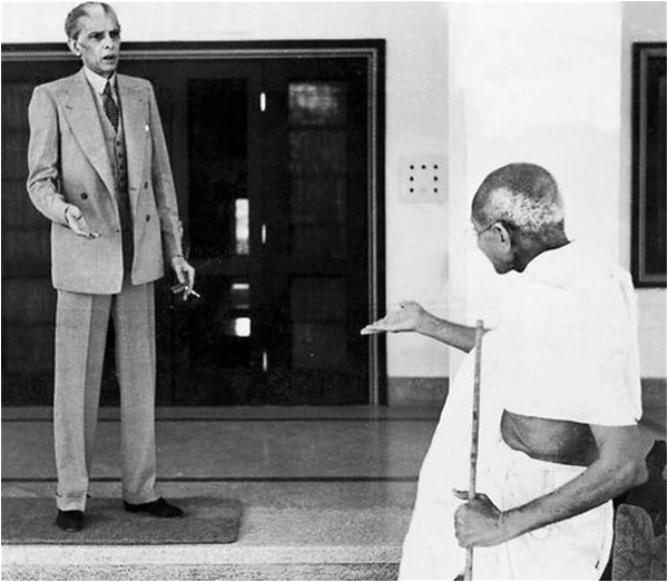 Jinnah and Gandhi personify the conflicting views on Partition