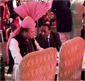 Nawaz Sharif's pink turban - for the author, a sign of new beginnings