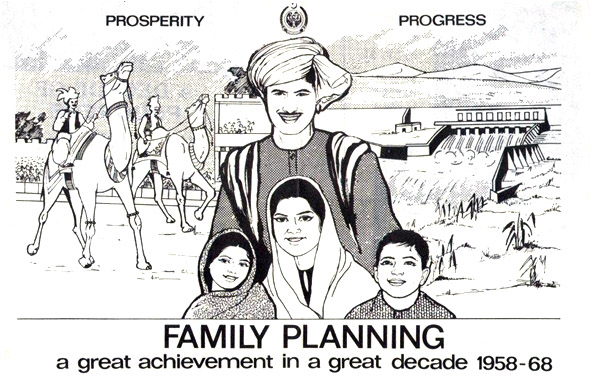Family planning first appeared on the national agenda in the 1950s
