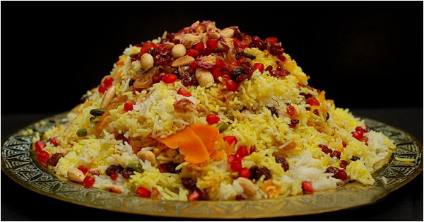 The Iranian palao - a more subtle cousin of the Desi variant