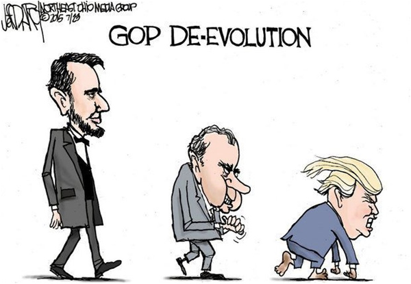 The Republican party - from Lincoln to Trump