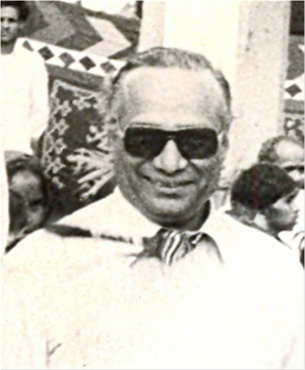 Rehman Ali Hashmi, whose room served as an unofficial headquarters for the DSF