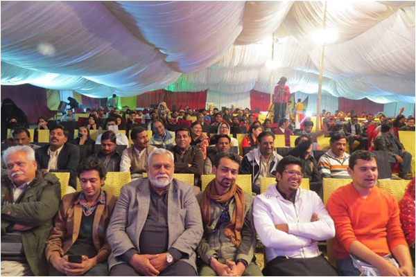 The people of Faisalabad (formerly Lyallpur) enthusiastically attended the festival