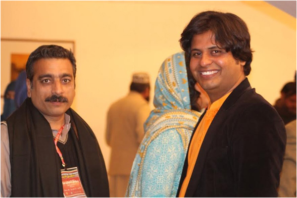 Hosts and organisers - Amir Butt and Tohid Ahmad Chattha