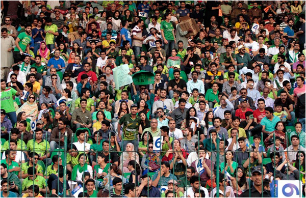 The crowd at a PSL fixture