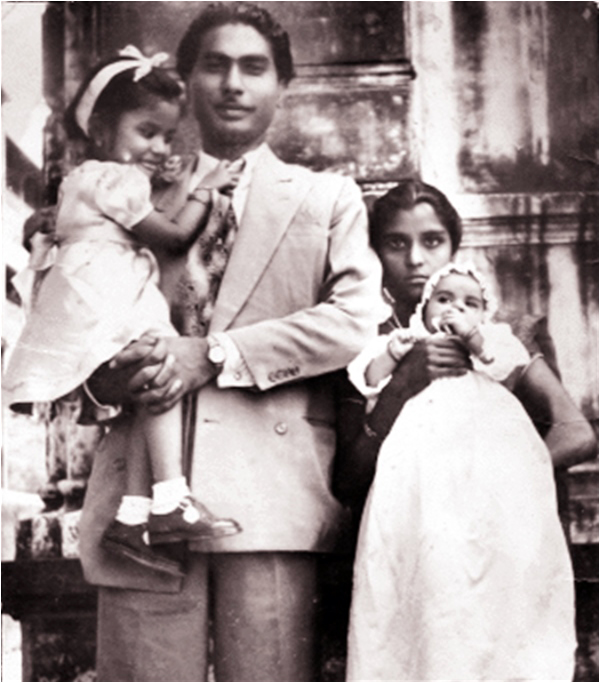 Music director Vinod and his family - another scion of Lahore