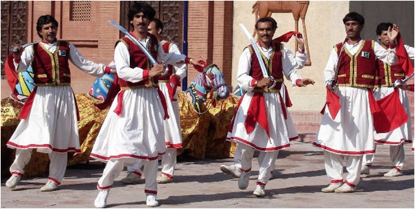 The Khattak dance
