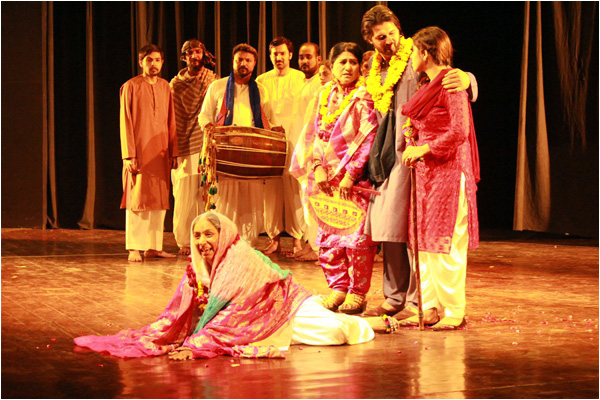 Ajoka Theatre group have tried to capture the tragedy of Partition on a personal level