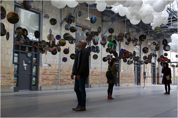 Faisal Anwar and the installation 'Up in the Sky'