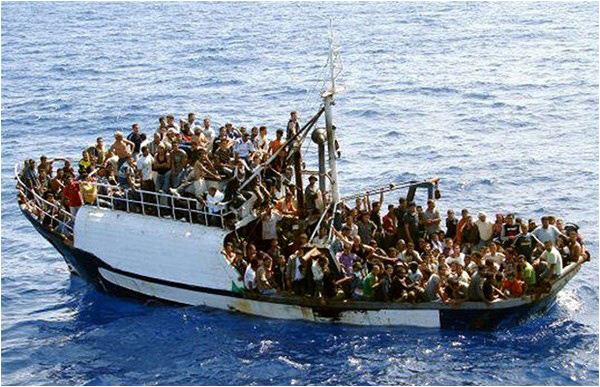 Today, migrants are forced to perform a tragic version of the ancient journey from Troy to Greece