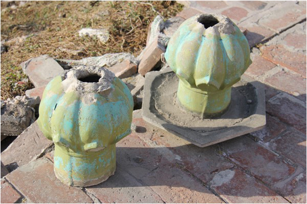 Turrets of Phula Singh's tomb