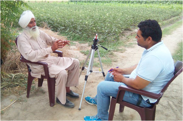Malkit Singh Ghumaan interviews Sukhdev Singh