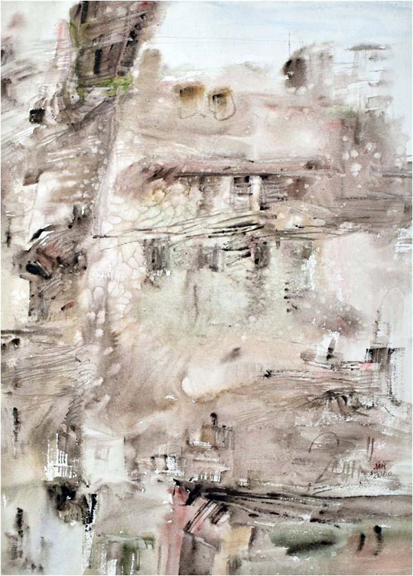 'Thatta 1' depicts the city in a sandstorm