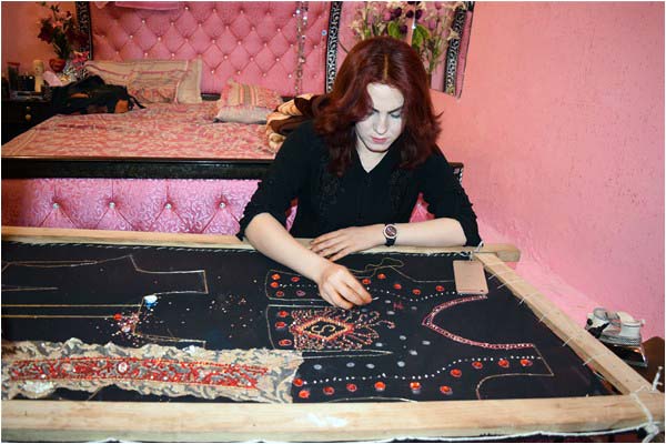 Paroo hopes to pass on her skills in embroidery and dressmaking to financially empower other members of the transgender community
