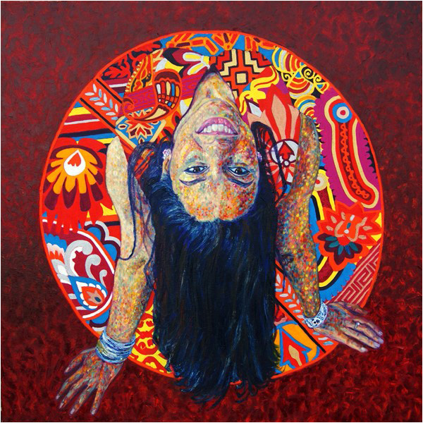'Marilyn' - oil on canvas, 40 inches x 40 inches, 2015