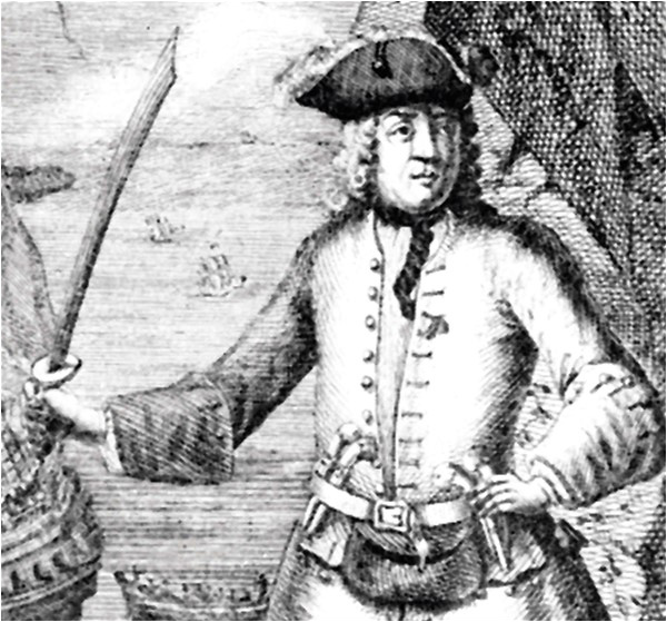 English pirate captain Henry Avery