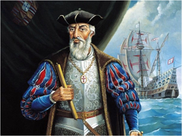 The European voyages of discovery of the late 15th century, led by men like Vasco da Gama (pictured) were driven by a desire for greater trade, primarily with South Asia