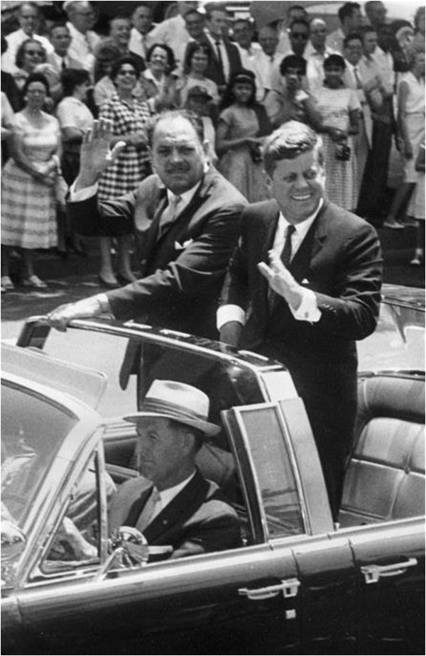Pakistan's Ayub Khan with President Kennedy - the former soon found his pro-Western military regime challenged by a mass movement