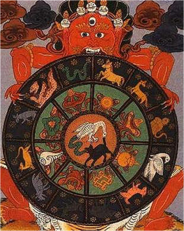 A depiction of the Kali Yuga