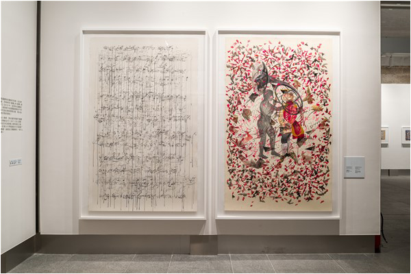 Survey Exhibition of Sikander's practice, 16 March 2016 - 09 July 2016, at the Asia Society and Maritime Museum, Hong Kong