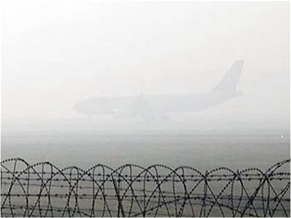 The author was greeted by the malignant haze over Lahore
