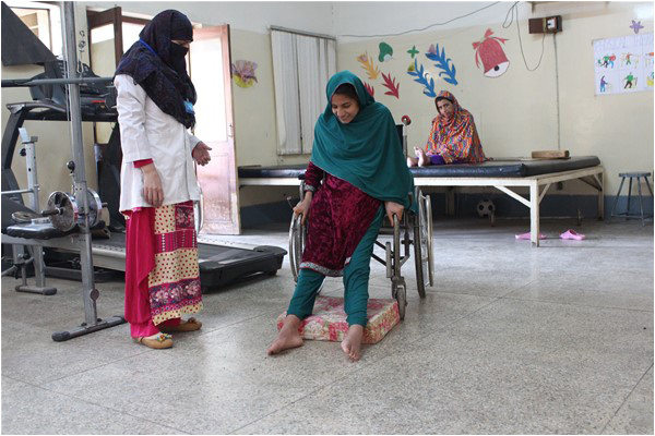 Staff at the Paraplegic Centre in Peshawar are highly critical of the state's attitude towards disabled Pakistanis