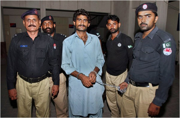 Qandeel Baloch's brother Waseem being arrested in Multan in July. Punjab has passed an anti-honour killing bill that makes it mandatory for the court to punish a person convicted of honour killing regardless of any compromise reached between the convict and the heirs of the victim