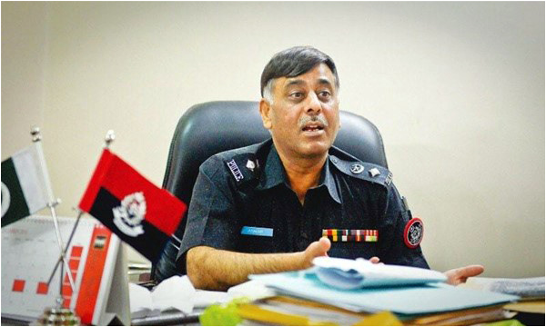 SSP Malir Rao Anwar was replaced by Mohammad Farooq