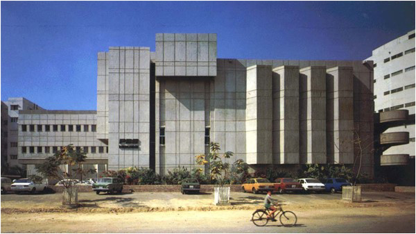 The Burmah-Shell Oil Company headquarters in Karachi