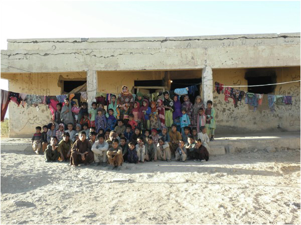 School children in Khuzdar