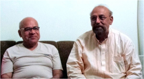 A more recent image of the author and Orooj Ahmed Ali