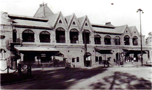 The Rawalpindi Railway Station in the 1920s