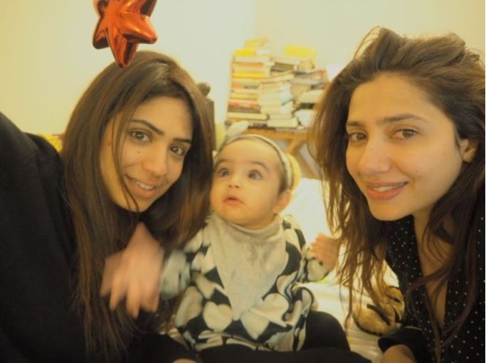Mahira Khan with baby girl