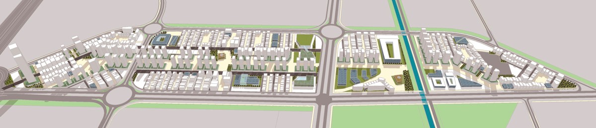 Proposed plans for Central Business District Gulberg